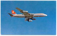 Postkarte mit: Swissair Convair 990 Coronado (1)
